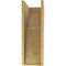 Ekena Millwork 9"W x 18"D x 27"H Classic Crestline Rough Cedar Woodgrain TimberThane Corbel, Primed Tan CORUR09X18X27CRERCPR - alternate 2